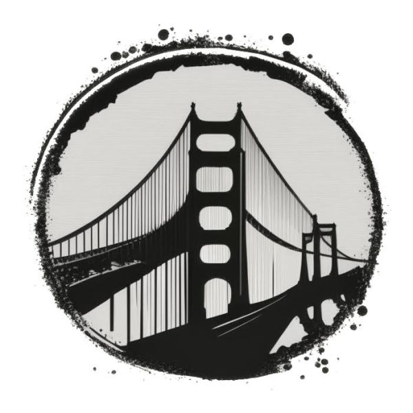 A bridge in the circle (AI-generated)