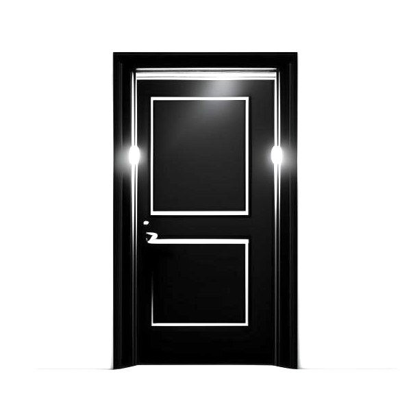A closed door (from an NFT book)