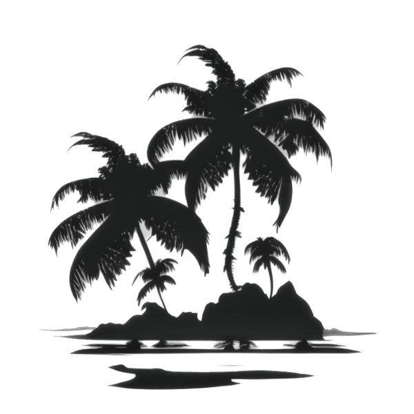 A tropical island (protagonist's dream)