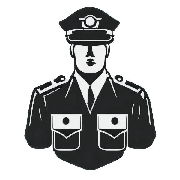 A policeman from NFT novel "Block"